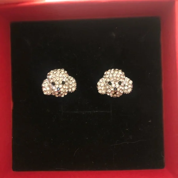 😍- 🐩 super cute push back poodle design ✨ earrings - Picture 4 of 5